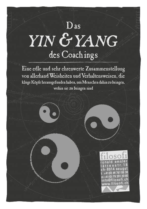 Das Yin & Yang des Coachings Survival Kit