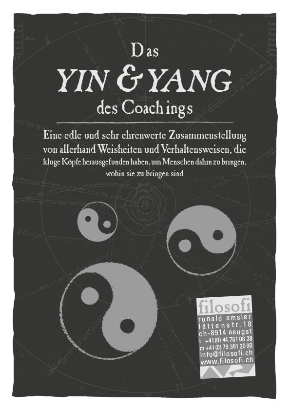 Das Yin & Yang des Coachings Survival Kit Das Yin & Yang des Coachings Survival Kit